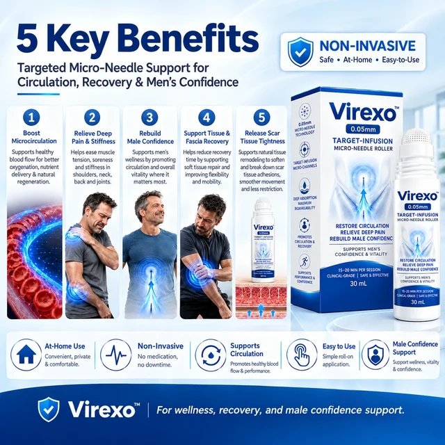 Virexo™Micro Glow 0,05mm revitalizující mikrojehlový váleček