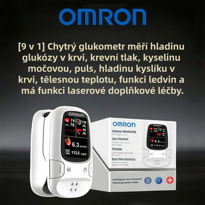 🔥 Black Friday akce! 🔥 ✅ Omron™ představuje nově uvedený neinvazivní chytrý glukometr 🔥 Vyrobeno v USA 🔥