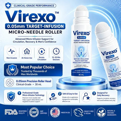 Virexo™Micro Glow 0,05mm revitalizující mikrojehlový váleček