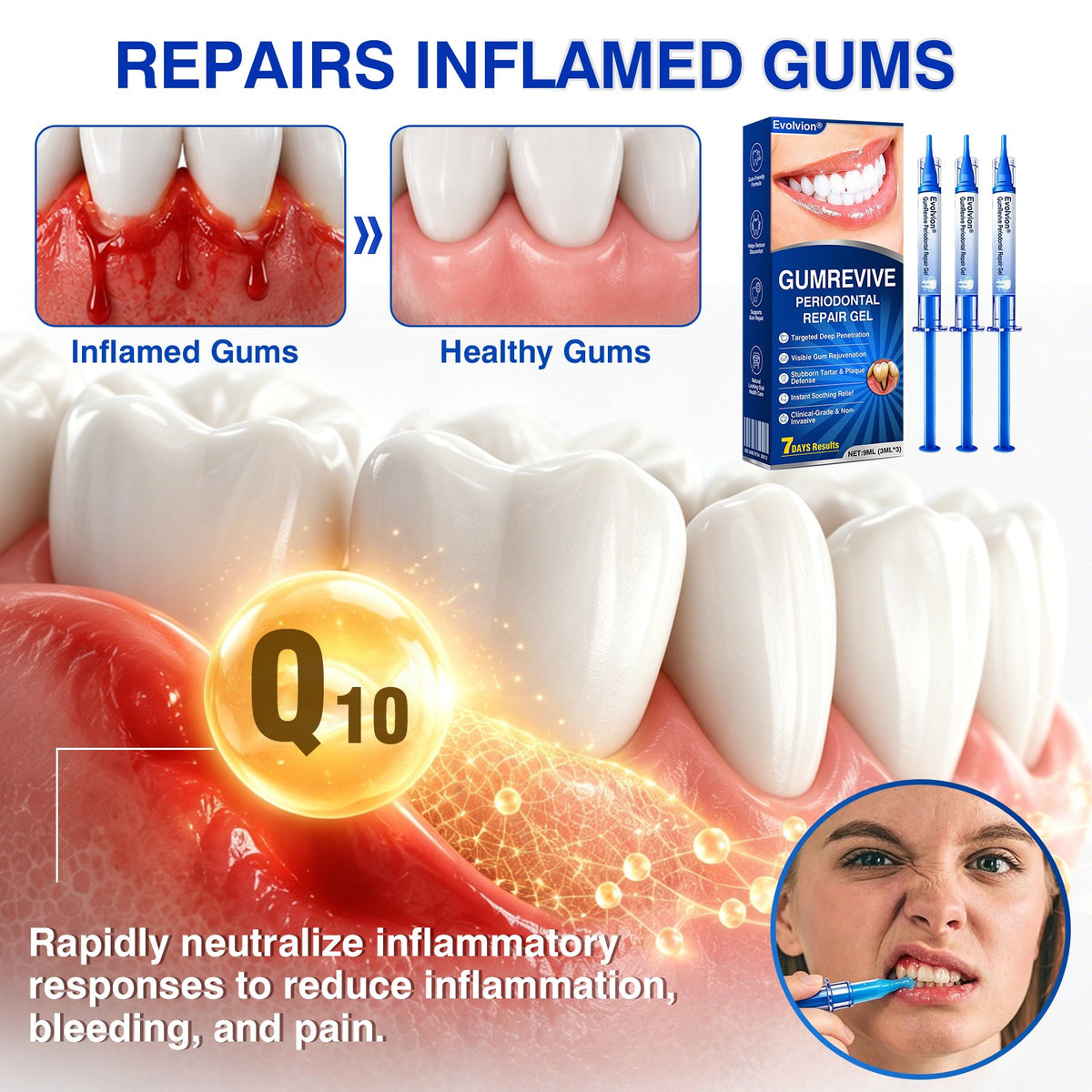 cz🏆🦷✨Evolvion GumRevive parodontální reparalogický gel Evolvion® GumRevive