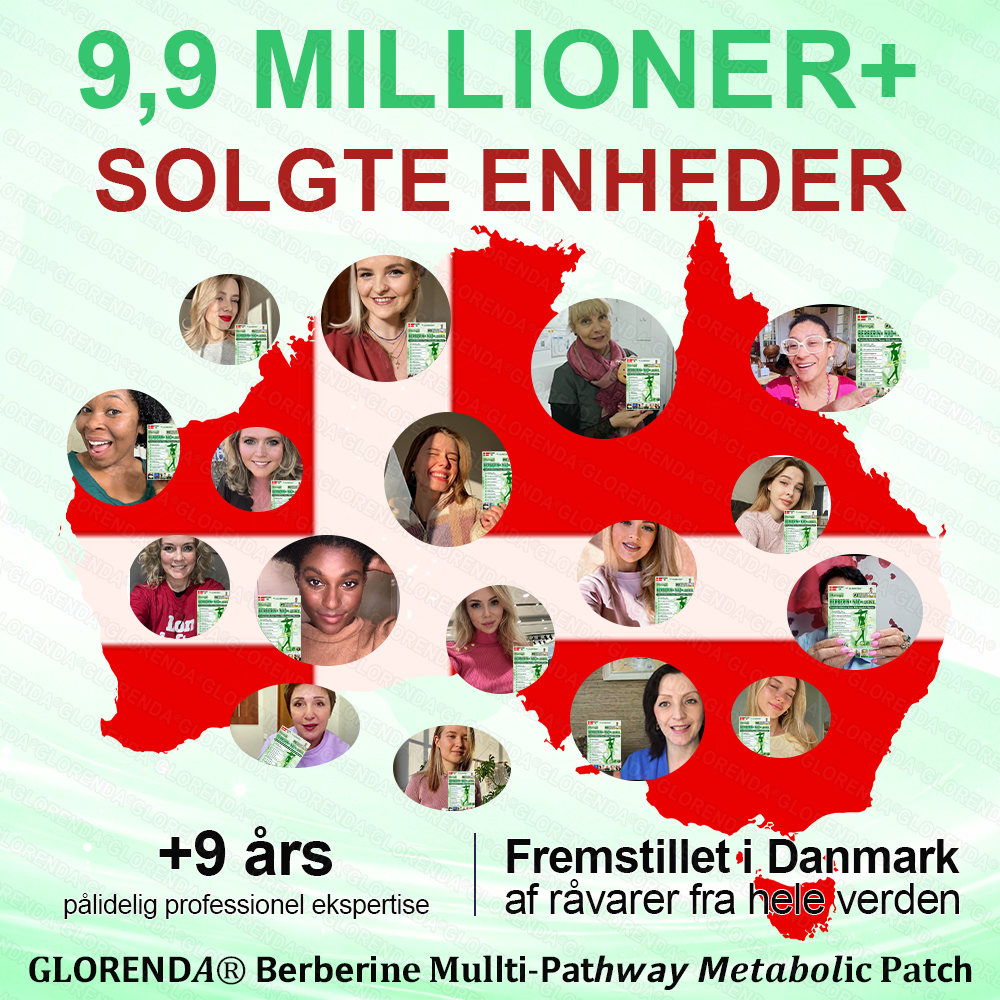 Oficiální vlajkový obchod | 👍👍 GLORENDA® Moringa · Berberin × NAD+ 10-2-0 Advanced Nano Microneedle Patch 🇩🇰 (Stačí jedna aplikace denně – viditelné výsledky za 7 dní)
