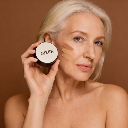 Juxek™ Foundation Cushion | Redukuje jemné vrásky až o 99 % a zajišťuje viditelně revitalizovanou pleť.